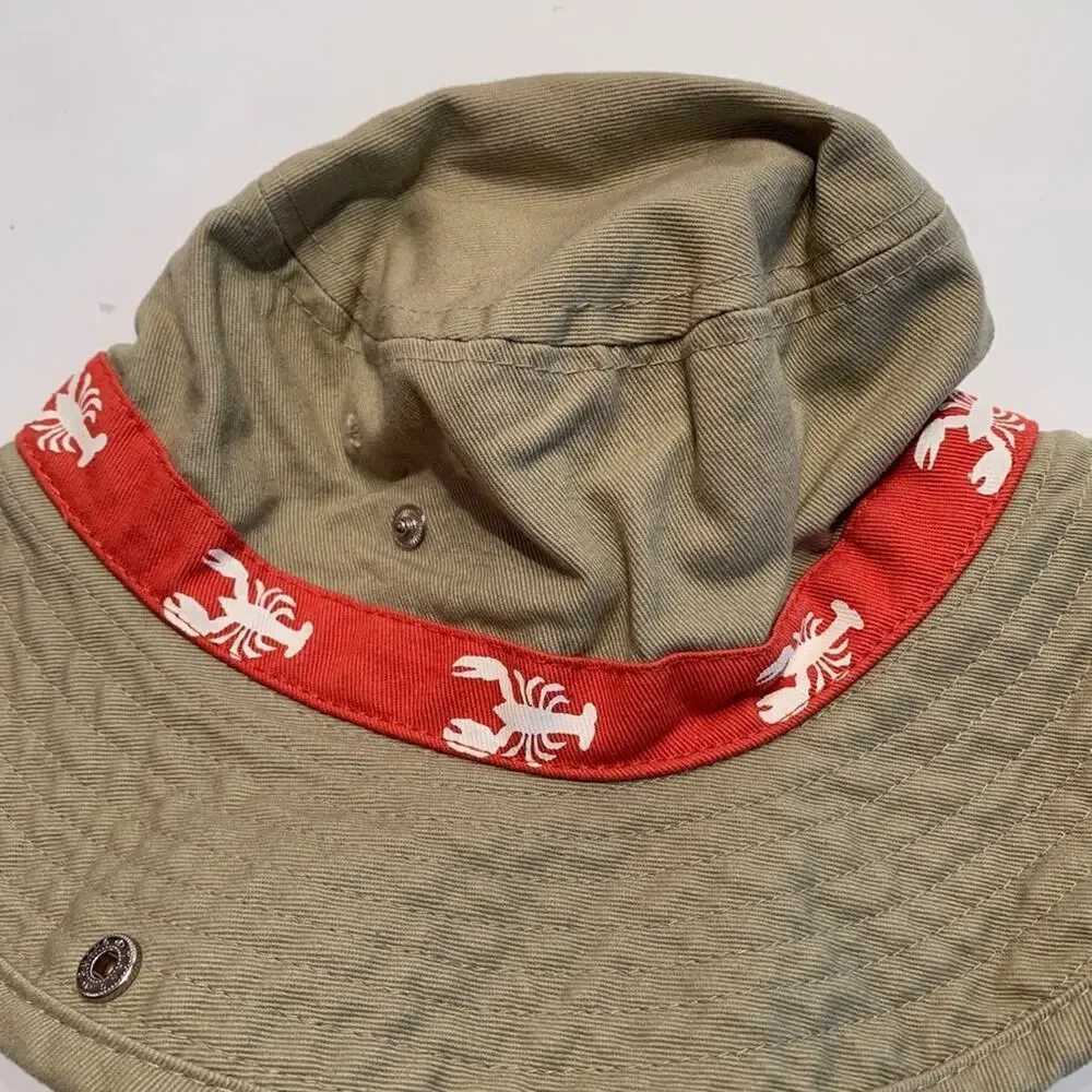 CARTER’S Boys Canvas Lobster Bucket Hat / Size 0-9 Months